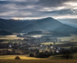 Hřeben Ondřejníku, Skalka 964 m.n.m. Jednou jsem to šel z Kunčic a je to krpál jako prase.. Na cca tři kilomenty převýšení 500 metrů.