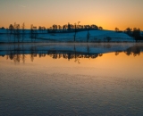 Tak jaro je sice tady, ale zatím to ještě navypadá.. Bylo mínus 6  a sněhový poprašek.