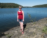 Poledne - už se zcela vyjasnilo a teplota začala stoupat přes 30 st.. 18. srpna 2019