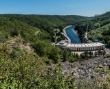 Pohled z přečerpávací hráze směrem na spodní část.