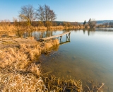 Olšinský rybník u Rudilce.